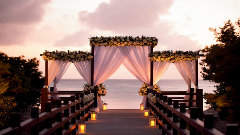 Ceremony to get married in Aruba