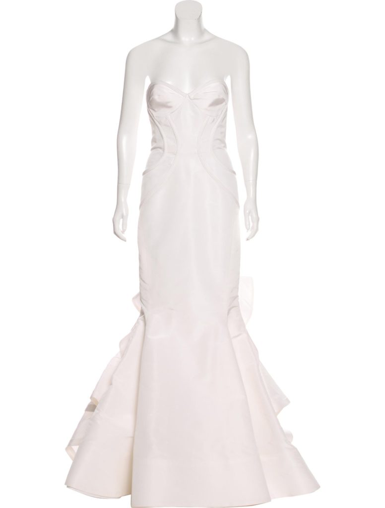 Oscar de La Renta wedding gown