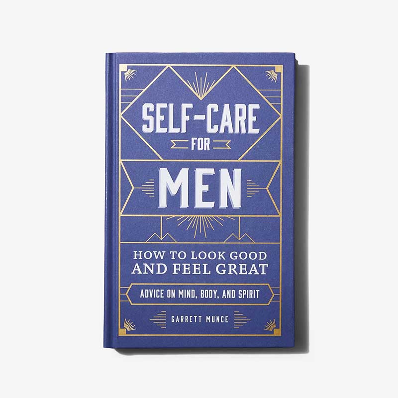 "Self-Care for Men" book by BeSpokePost as Great Gifts for Father's Day