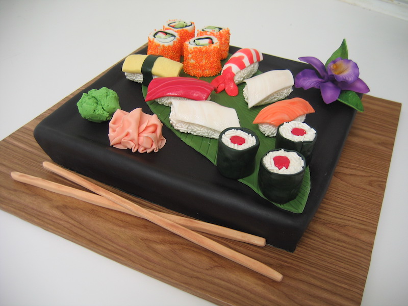 Sushi groom's cake by Classic Cakes