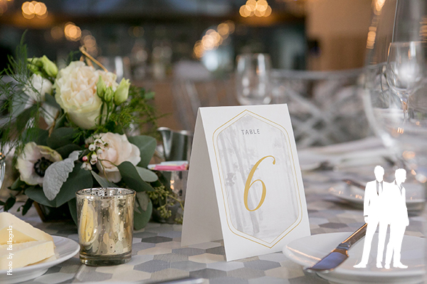 Woodland table number card