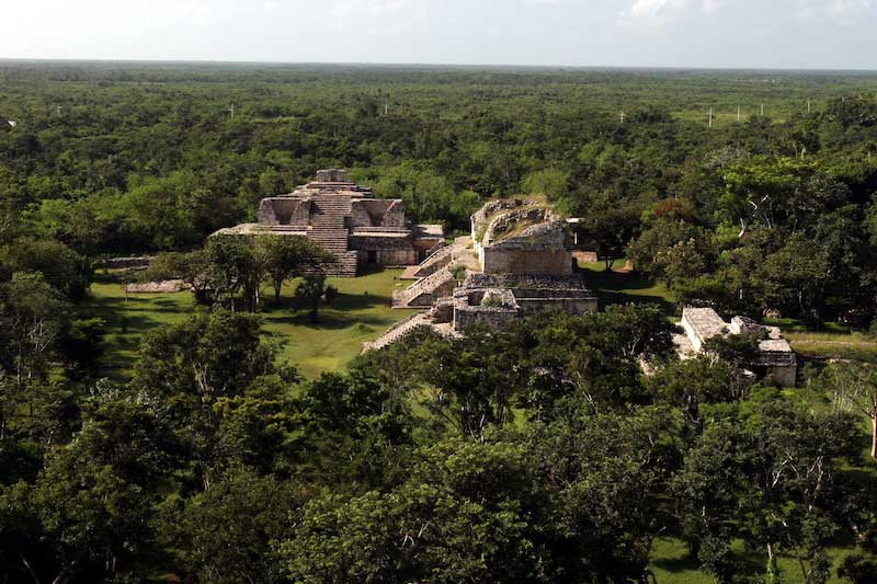 Ek Balam Mayan city 