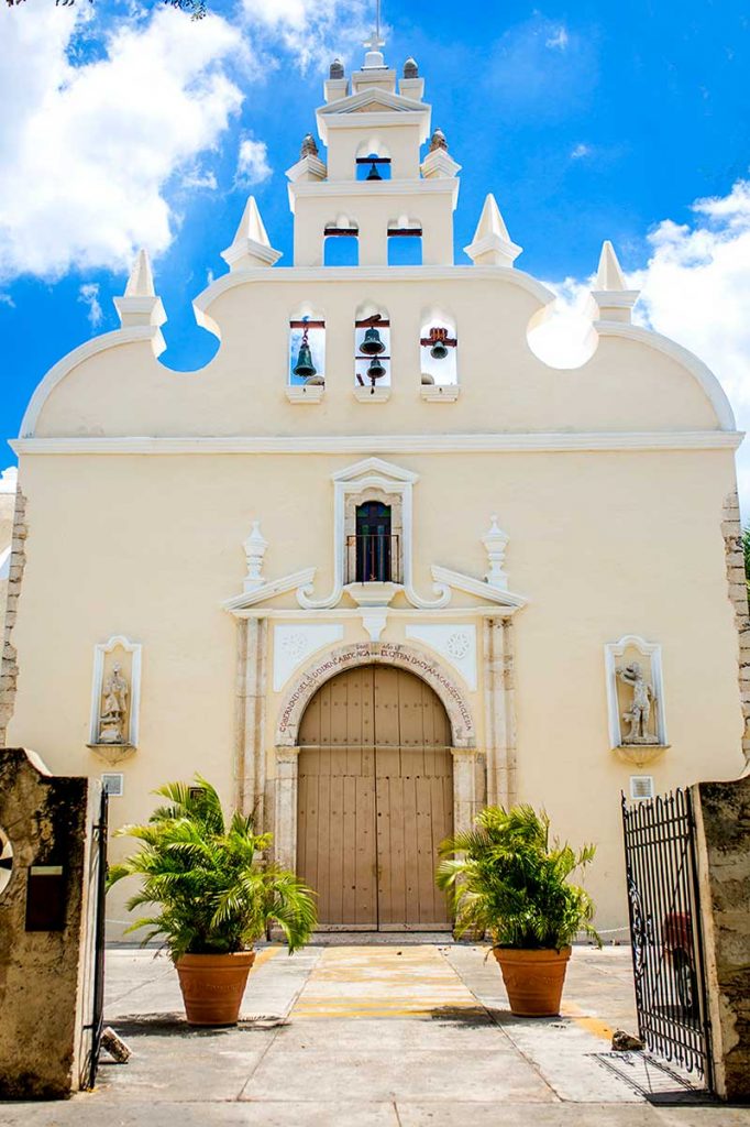 Santiago church in Merida, Yucatan