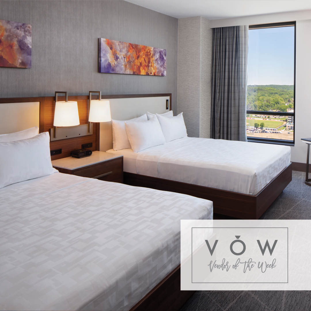 Luxury hotel guest rooms in Rochester Minnesota