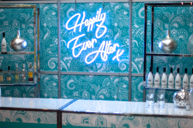 "Happily Ever After" wedding neon sign