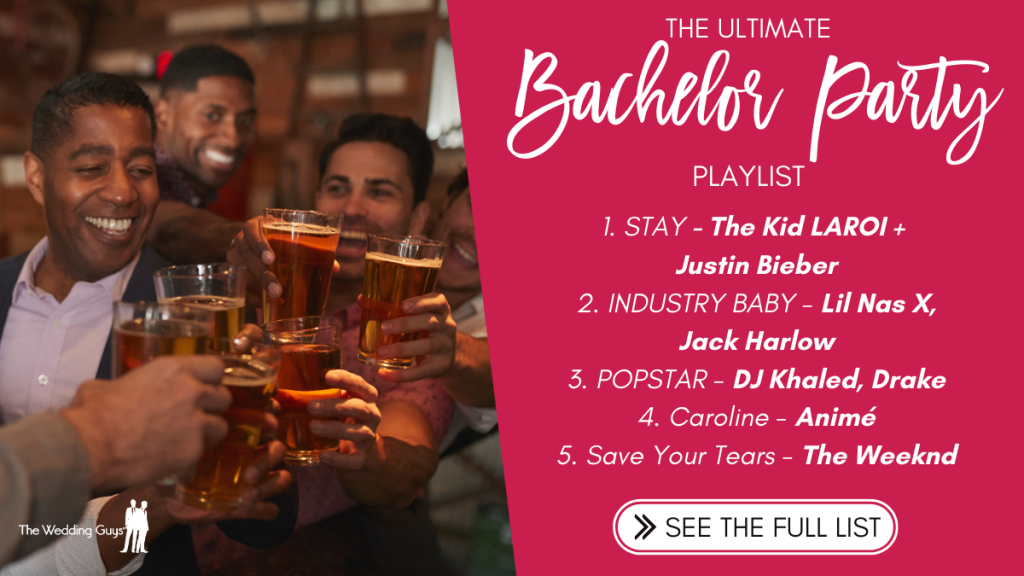 The top bachelor party songs 